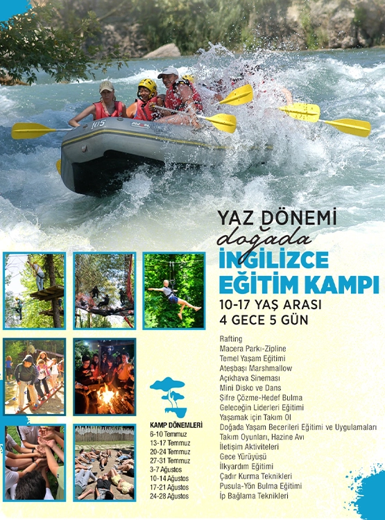 Doğada İngilizce Kampı